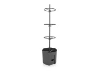 Plastkon Pěstební květináč na rajčata antracitový pr. 29,3 x 29,1 cm