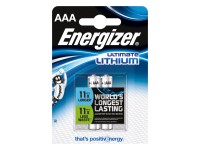 Energizer Lithiová mikrotužková baterie Ultimate AAA, 2 ks Energizer Lithiová mikrotužková baterie Ultimate AAA, 2 ks