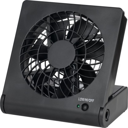 CMI USB ventilátor černý, pr. 12 cm