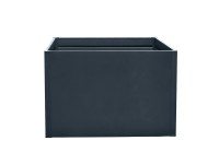 Floraworld Vyvýšený záhon Twin-Wall S, antracitová, 90 x 90 x 76 cm