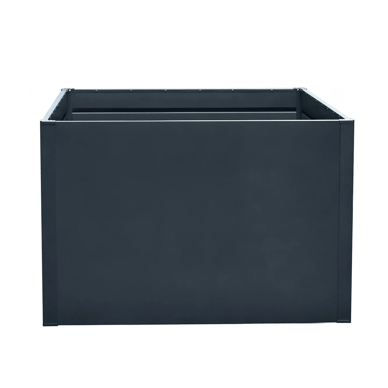 Floraworld Vyvýšený záhon Twin-Wall S, antracitová, 90 x 90 x 76 cm