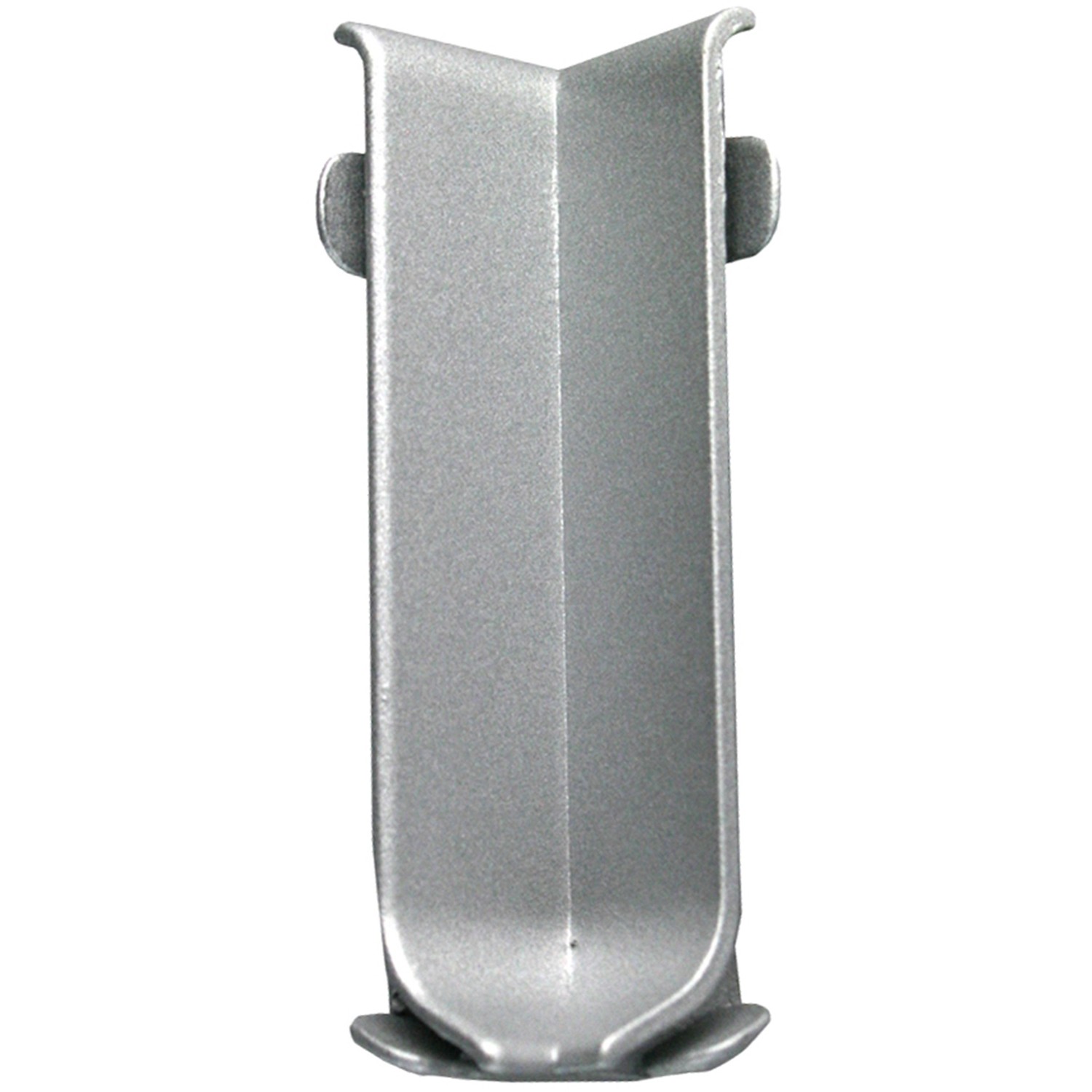 Fuchs Design Hliníkový sokl - vnitřní roh, stříbrný matný, 6 cm