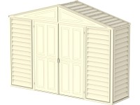 Duramax Plastový domek na nářadí s podlahovým rámem SidePro 319 x 85 cm