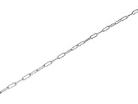 LUX-TOOLS Řetěz dlouhočlánkový kulatý galvanicky pozinkovaný pr. 3 mm x 5 m