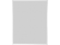 Rám do okna s ochrannou sítí proti hmyzu hliník 100 x 80 cm, bílý