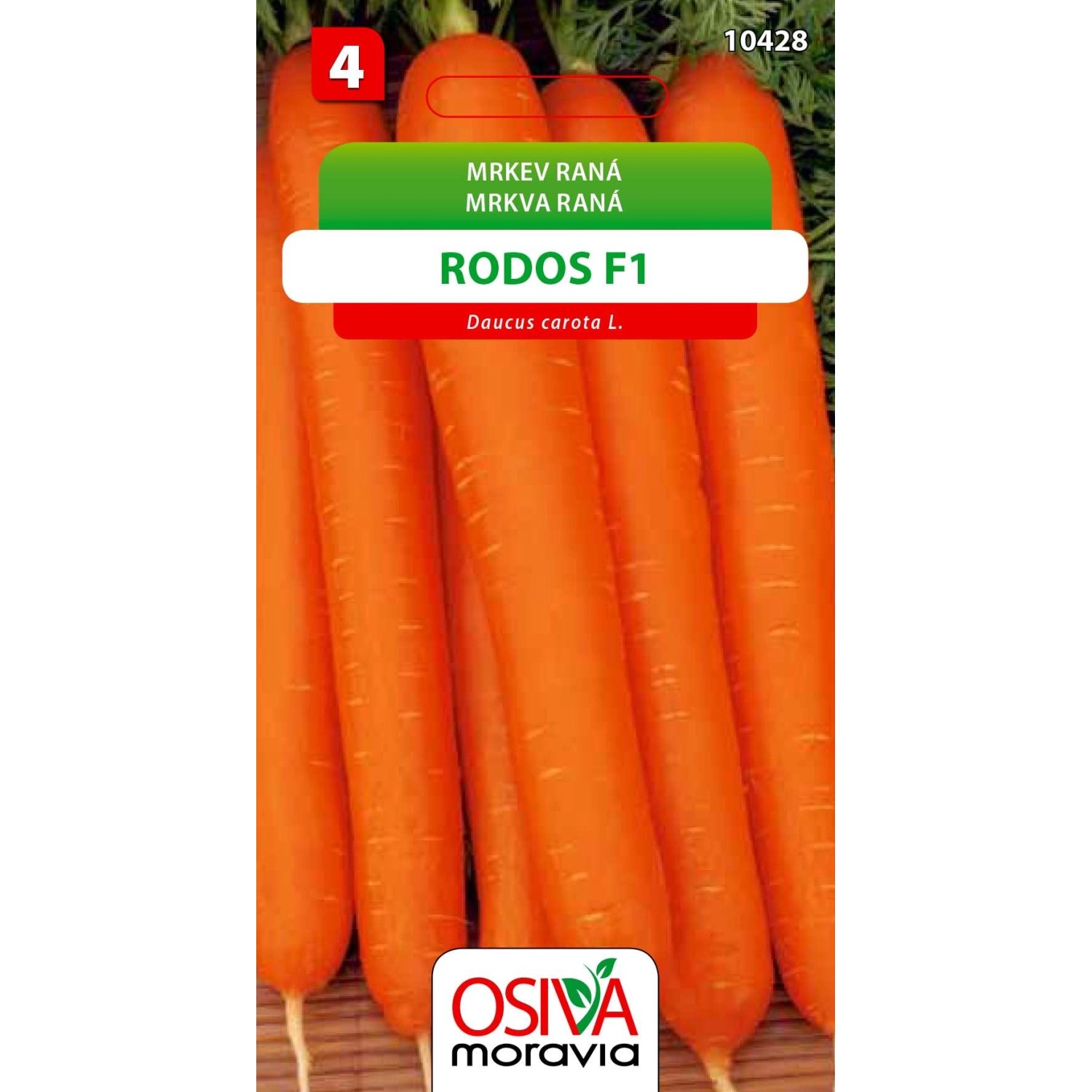 Semienka Mrkev raná Rodos F1