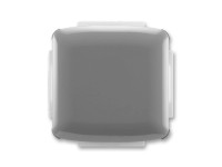ABB Záslepka TANGO 3902A-A001 S2 kouřově šedá 16,3 x 81 x 81 mm