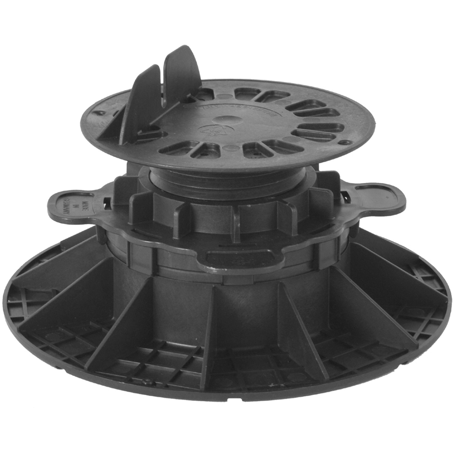 GS Terrassen Nastavitelný terč s uchycením trámu pro terasové desky 70-120 mm