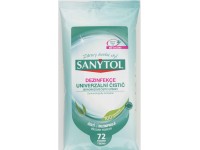 Sanytol Jednorázové dezinfekční čisticí utěrky
