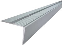 Arcansas Schodová lišta DECORGRALL alu stříbrná elox 24,5 x 10 x 2000 mm