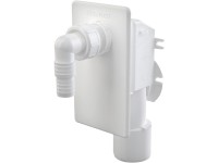 Alcadrain Sifon pračkový podomítkový bílý