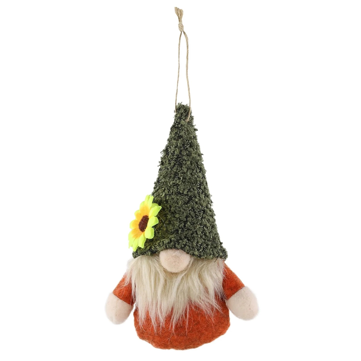 Závěsný skřítek, zeleno-oranžový, 15 cm