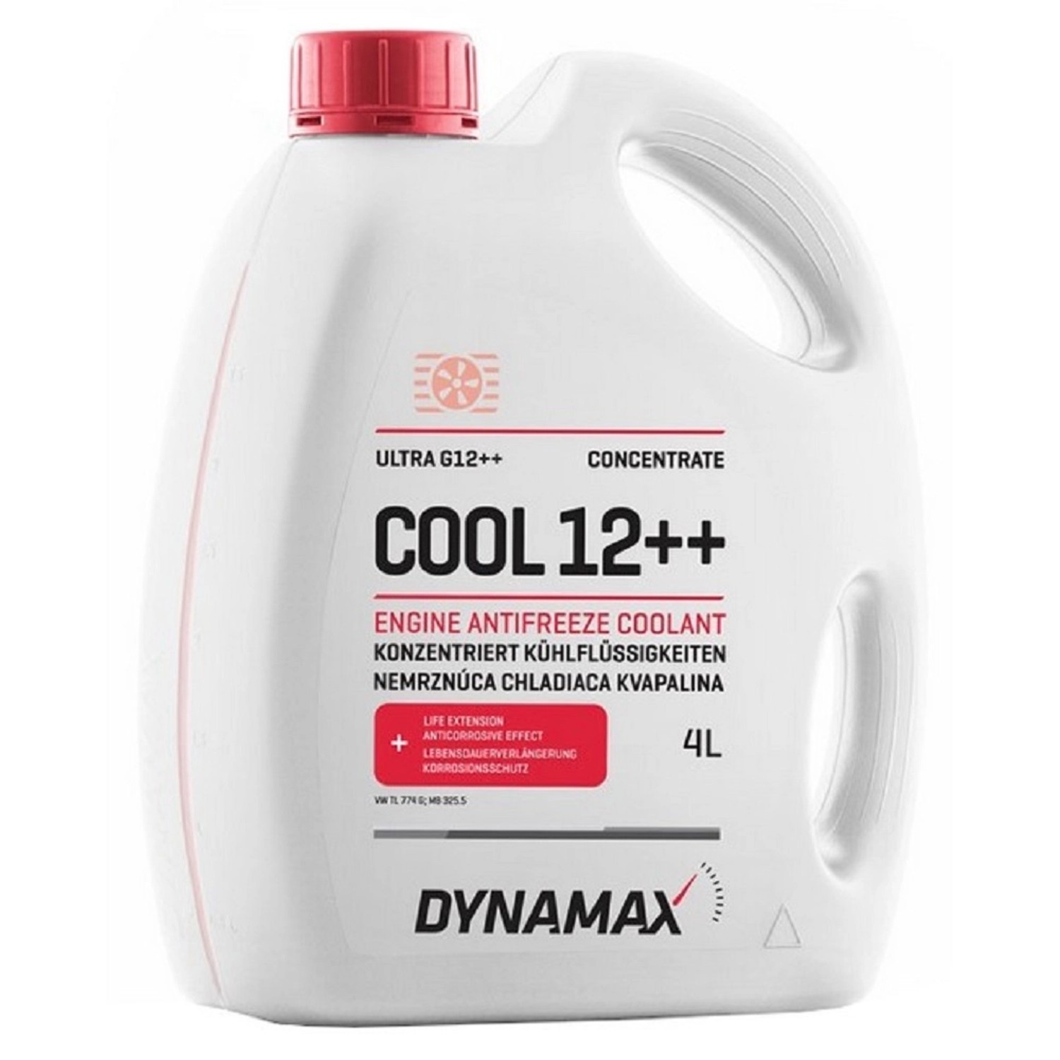 DYNAMAX Chladicí kapalina COOL ULTRA 12++, 4 l