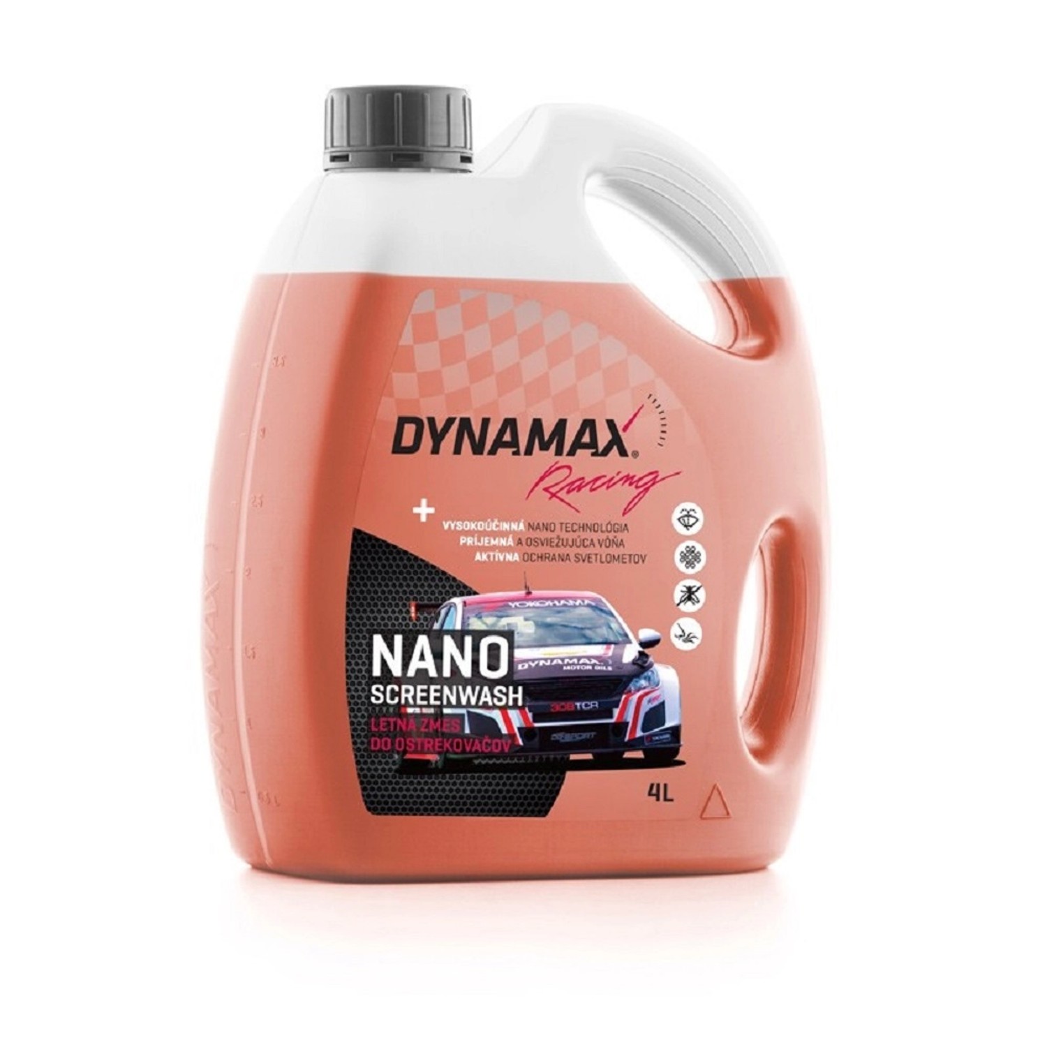 DYNAMAX Letní směs do ostřikovačů Nano Racing, 4 l