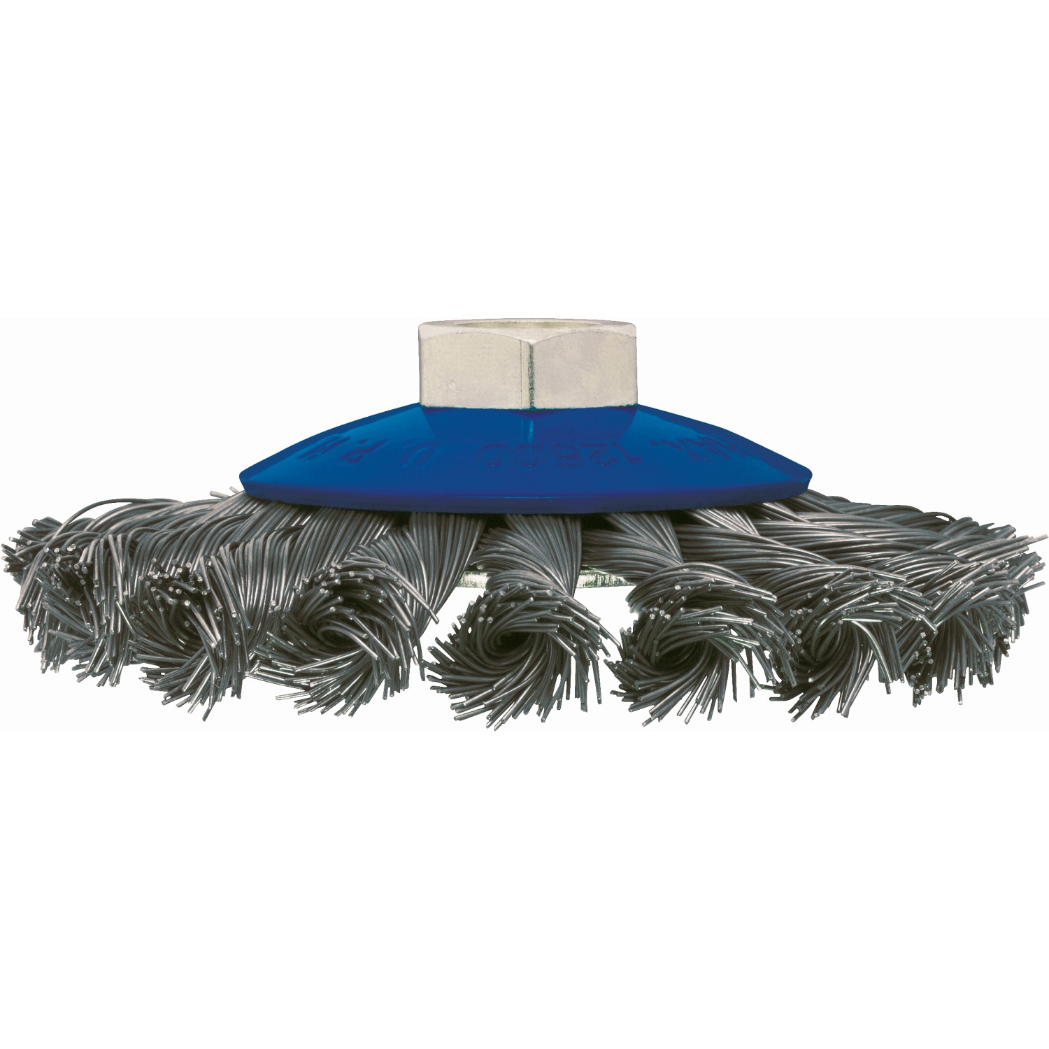 LUX Ocelový kotoučový kartáč copánkový průměr 100 mm