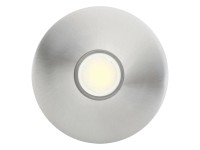 OBI Sada LED interiérových vestavných svítidel kartáčovaný hliník, 3 ks