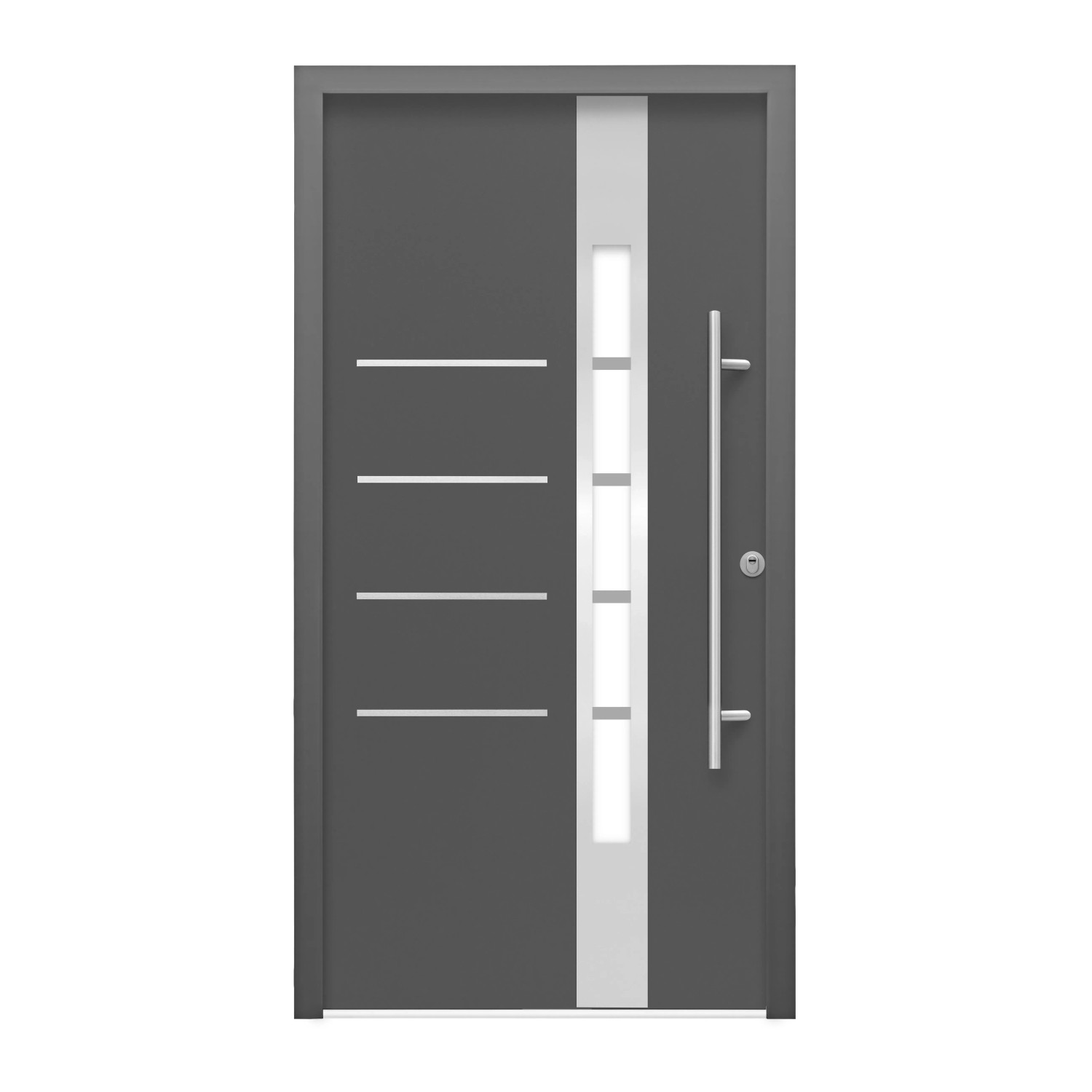 Splendoor Bezpečnostní dveře ThermoSpace Berlin, RC2, antracitové, 100 P