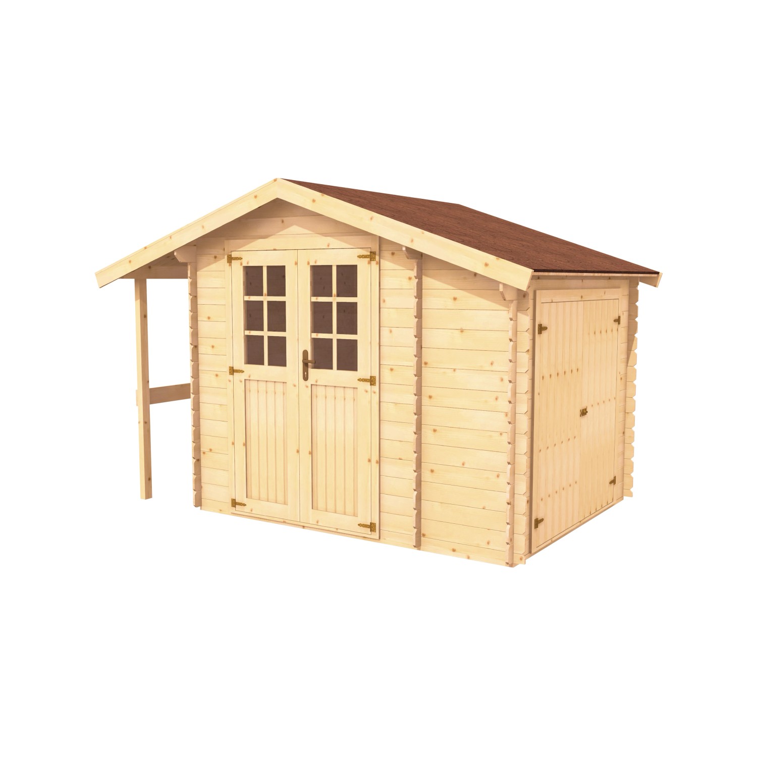 Maone Dřevěný zahradní domek Blanka s podlahou, 307 x 205 cm