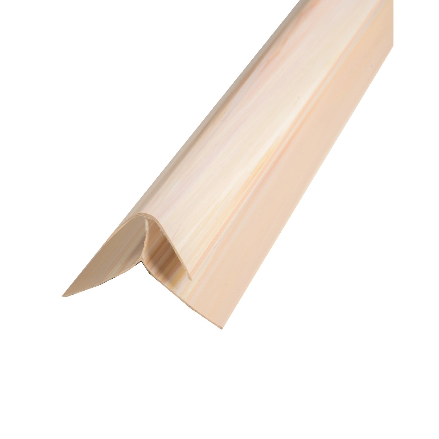 HOPA Vnější profil roh k plastovému obkladu, hnědý 30 x 30 mm