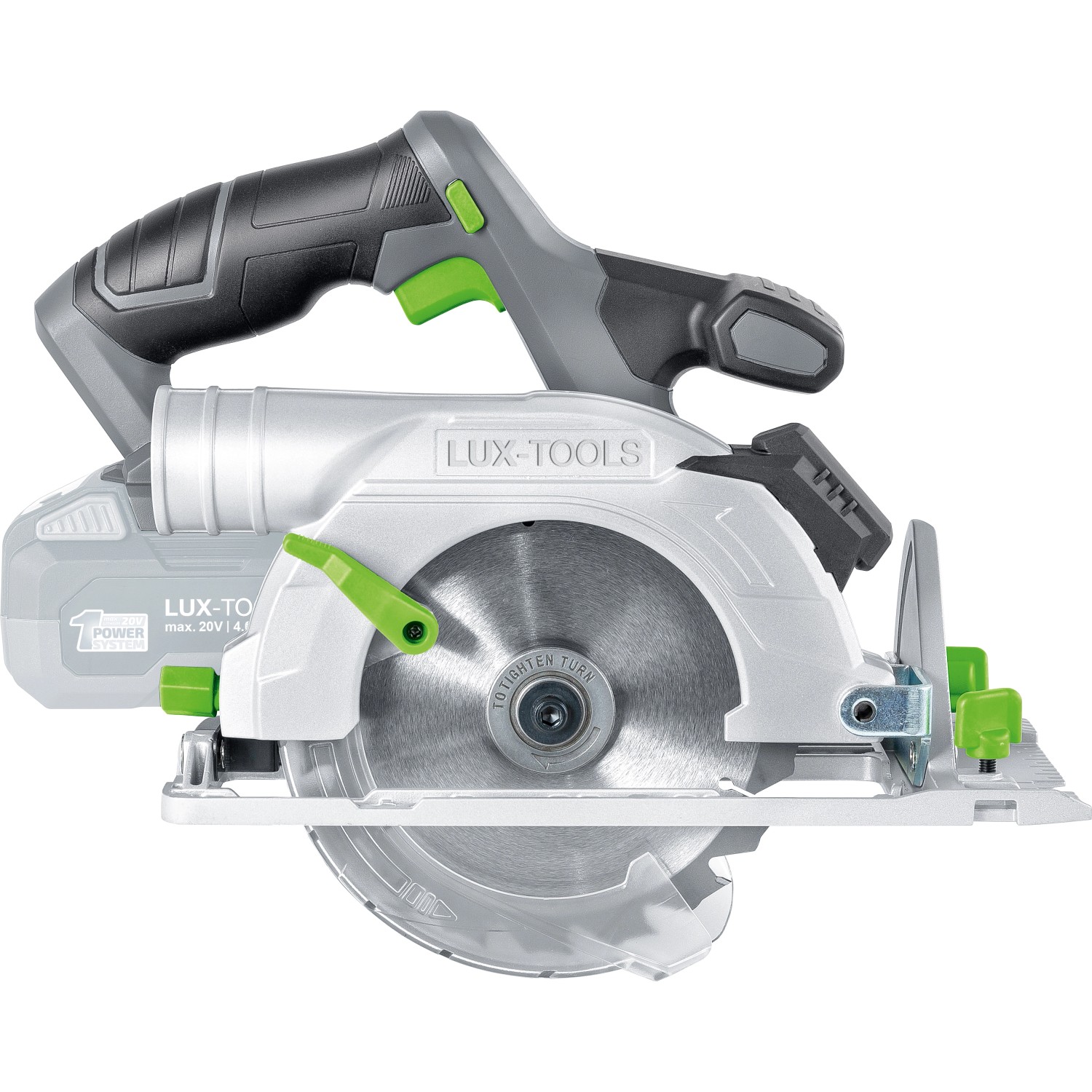 LUX-TOOLS 1 PowerSystem Aku ruční kotoučová pila A-KS-20/150 A Solo