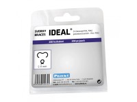 PILECKÝ Svorky IDEAL Zn+PVC antracitové, 200 ks