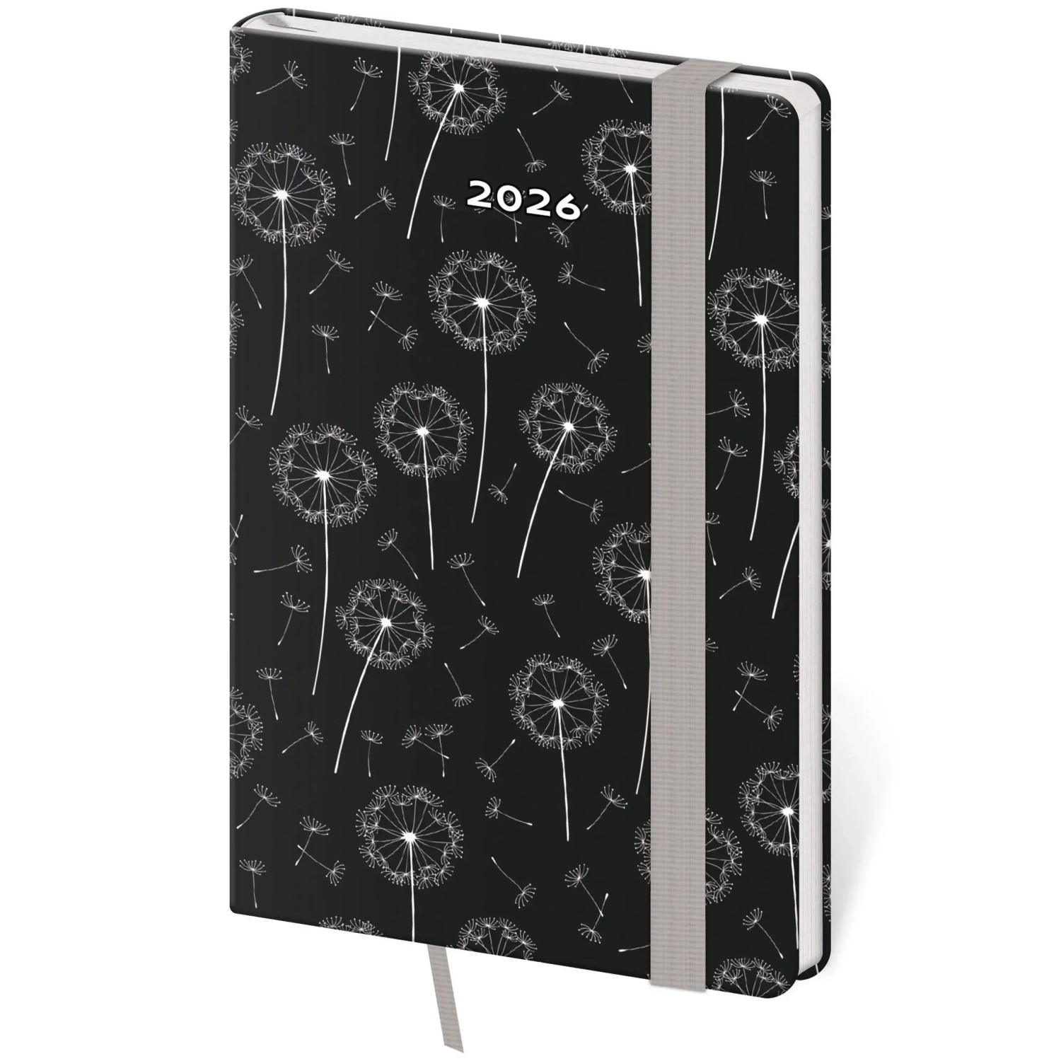 Helma 365 Diář týdenní kapesní Vario 2026, Dandelion s gumičkou