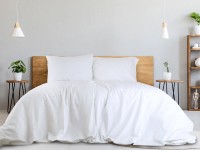 B.E.S. Hotelové bavlněné povlečení bílé 140 x 200/70 x 90 cm