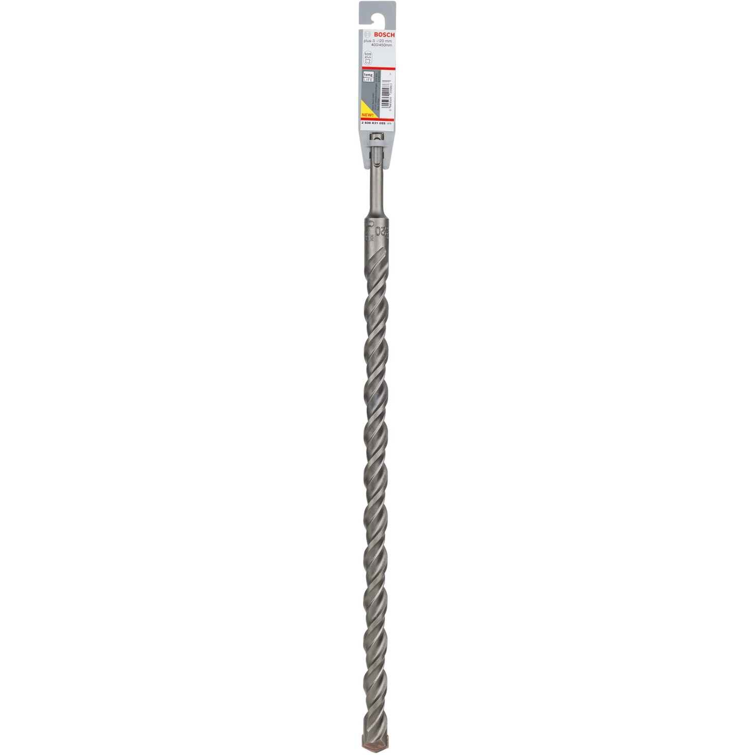 Bosch Spirálový vrták SDS PLUS-3 pr. 20 x 400/450 mm