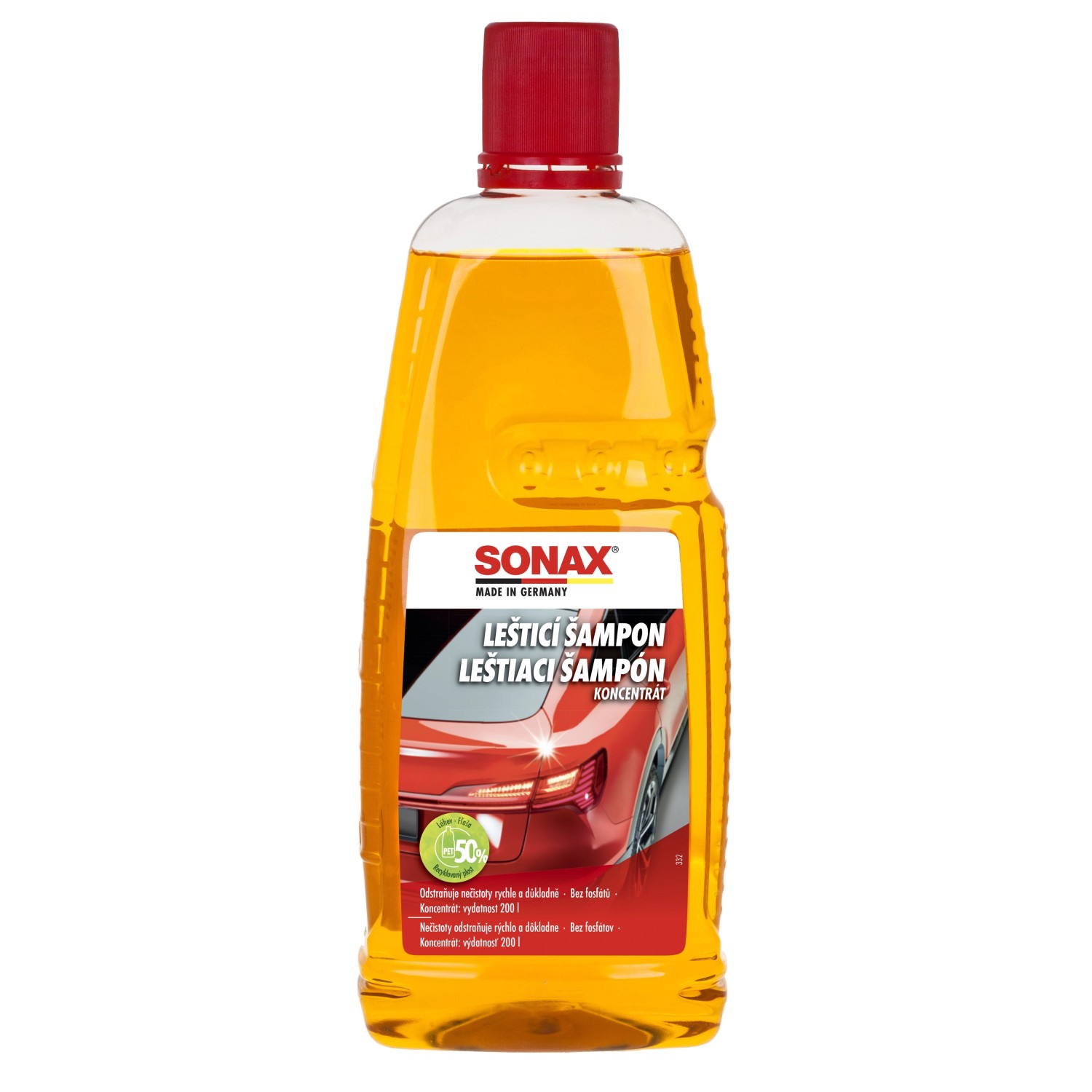 SONAX Leštící šampón koncentrát 1 l