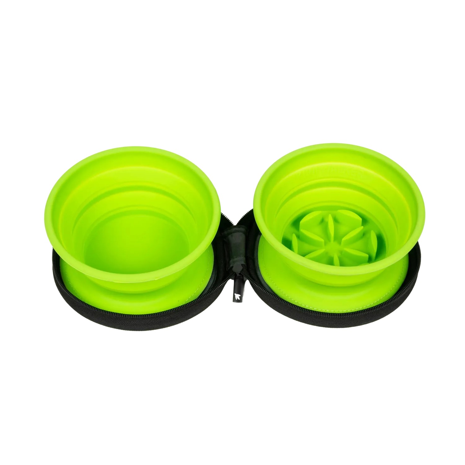 Cestovní dvojmiska SLOWFEEDER 700ml KW zelená