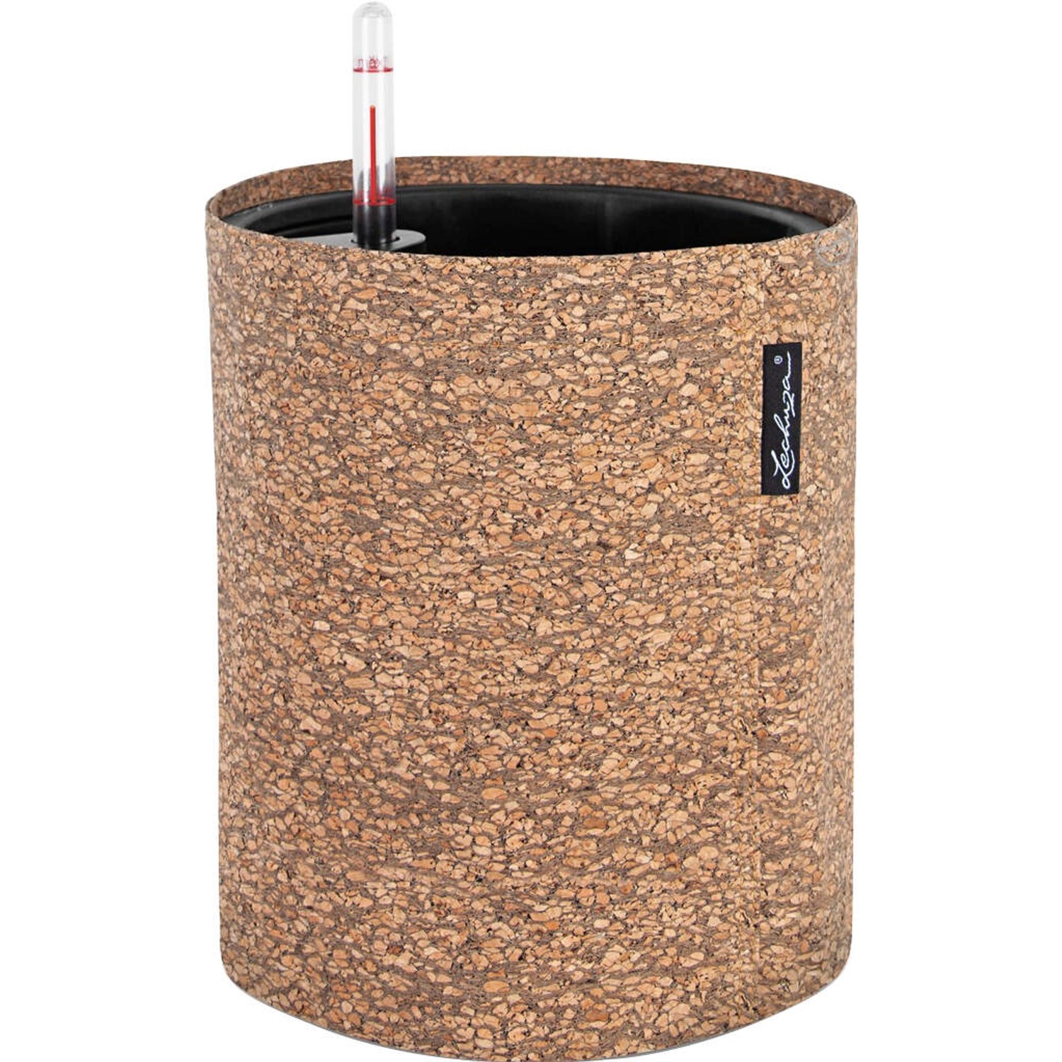Lechuza Květináč Trendcover 23, Cork Dark Natural, pr. 23 x 26,5 cm