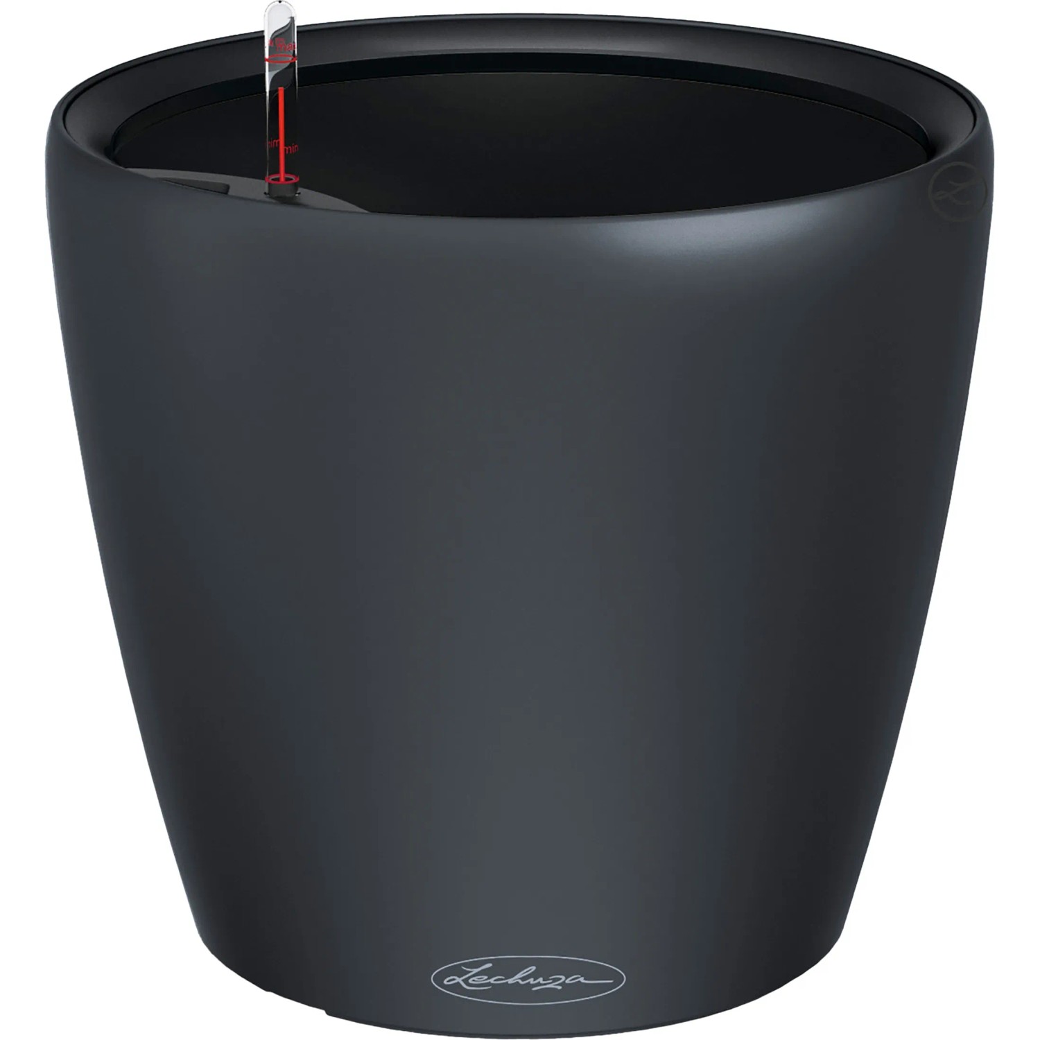 Lechuza Samozavlažovací květináč CLASSICO Color LS 43 břidlic.šedá pr. 43 x 39cm