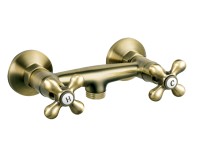 Novaservis Sprchová baterie Ferro Antica BAI7BR, bronz, rozteč 150 mm