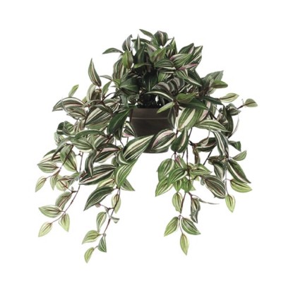 Mica Decorations Umělá květina Tradescant zelená 25 cm