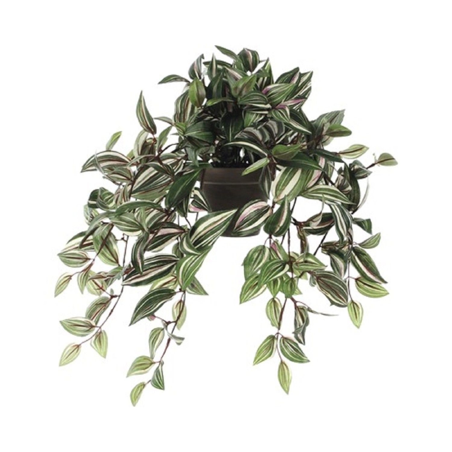 Mica Decorations Umělá květina Tradescant zelená 25 cm