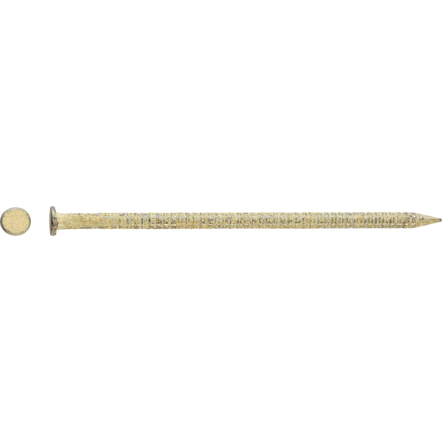LUX Vroubkovaný hřebík průměr 1,8 mm x 25 mm béžový, 100 ks