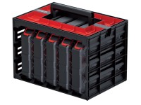 Kistenberg Skříňka s 5 organizéry Tager Case 30 KTC30256S, 41,5 x 29 x 29 cm