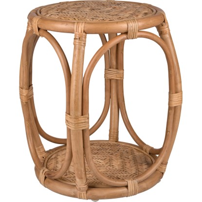 Odkládací stolek Safari Lodge kulatý 45 cm x průměr 45 cm přírodní