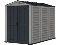 Duramax Plastový domek na nářadí YardMate Plus, antracitová/šedá, 171,9 x 253 cm