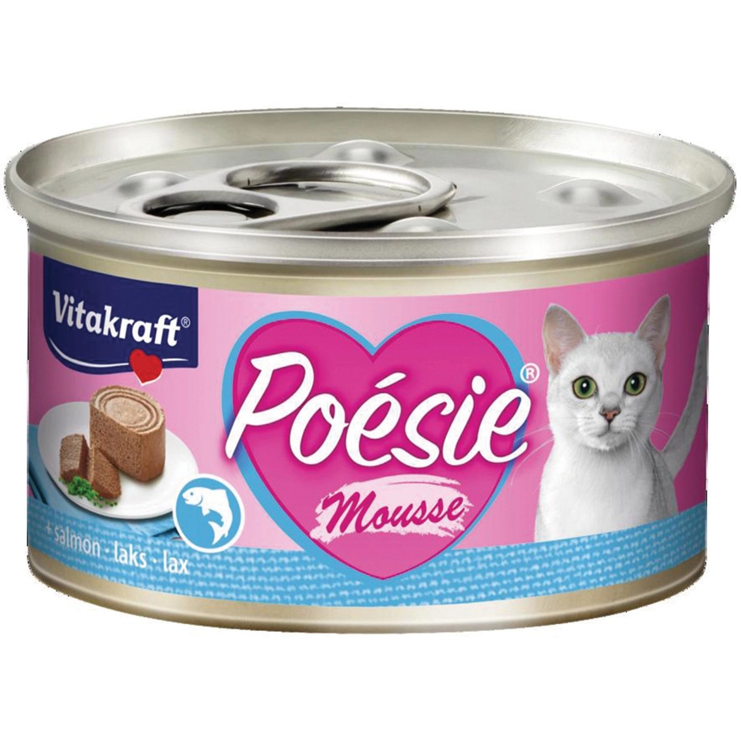 Vitakraft Paté pro kočky Poésie Mousse losos 1 x 85 g