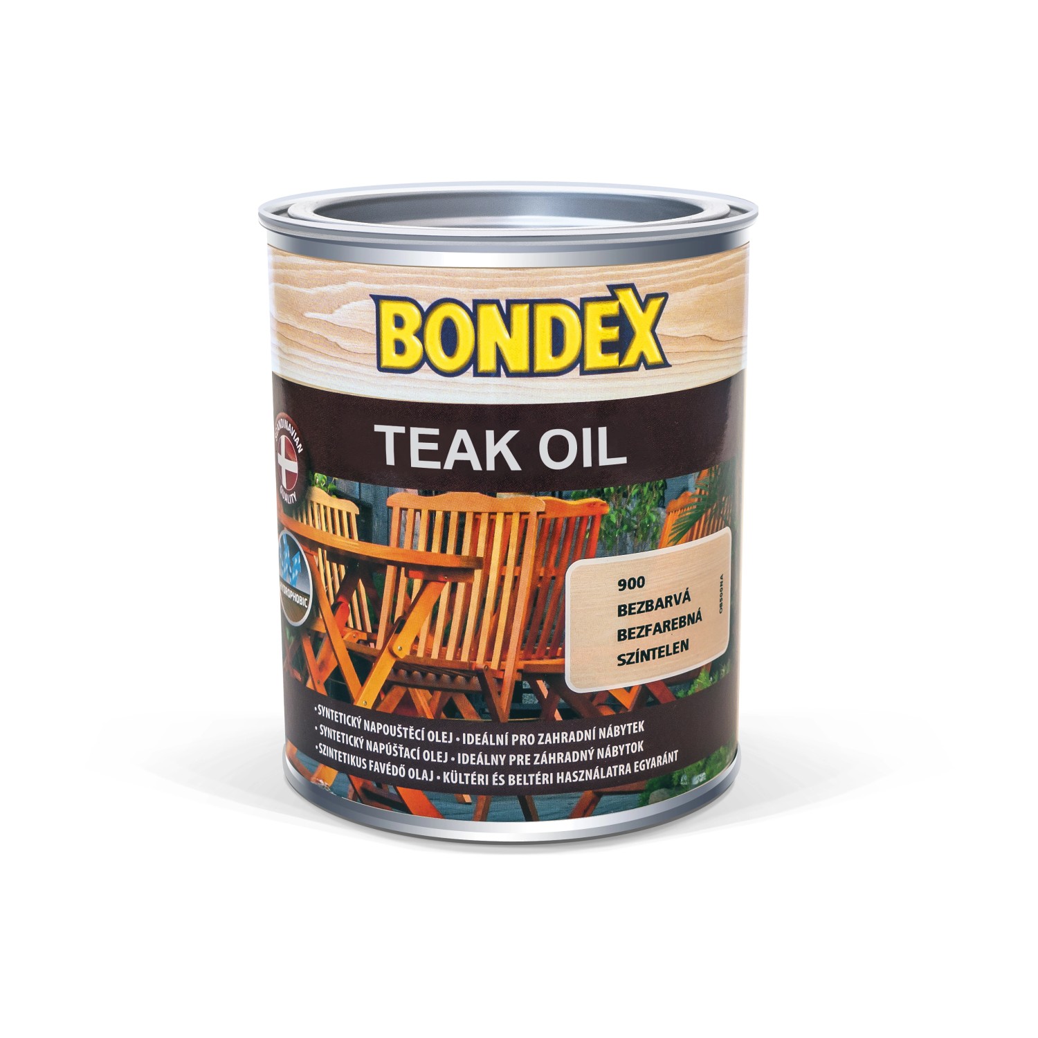 BONDEX Syntetický napouštěcí olej Teak Oil bezbarvý 0,75 l