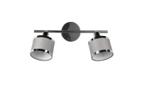 Action by Wofi Nástěnné 2-bodové svítidlo Alexia chrom