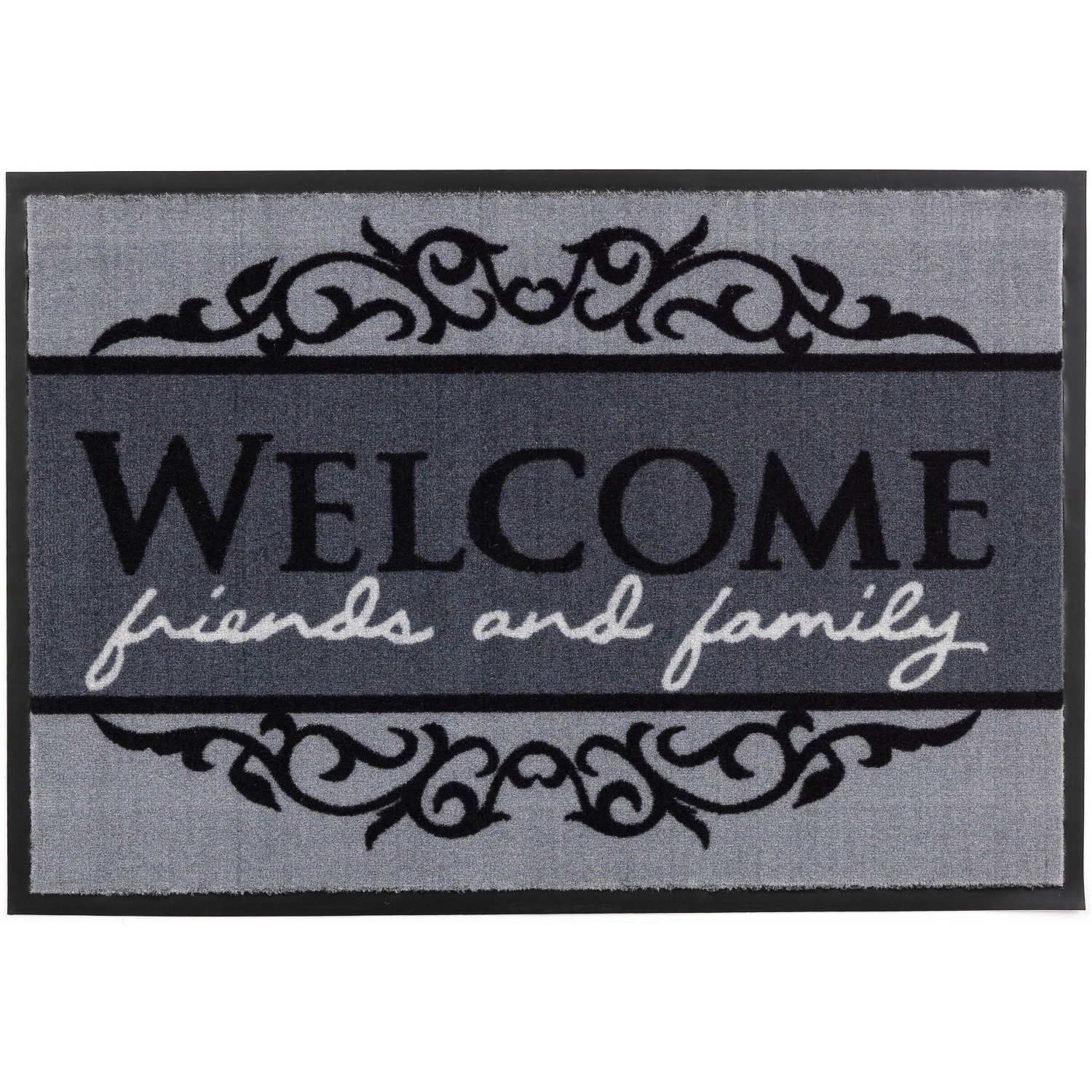 Astra Vstupní čisticí rohož Homelike Welcome šedá 40 x 60 cm