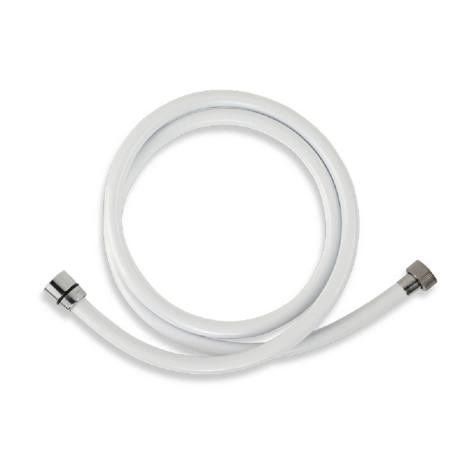 Novaservis Sprchová hadice PVC/150,11 plastová, bílá, 150 cm