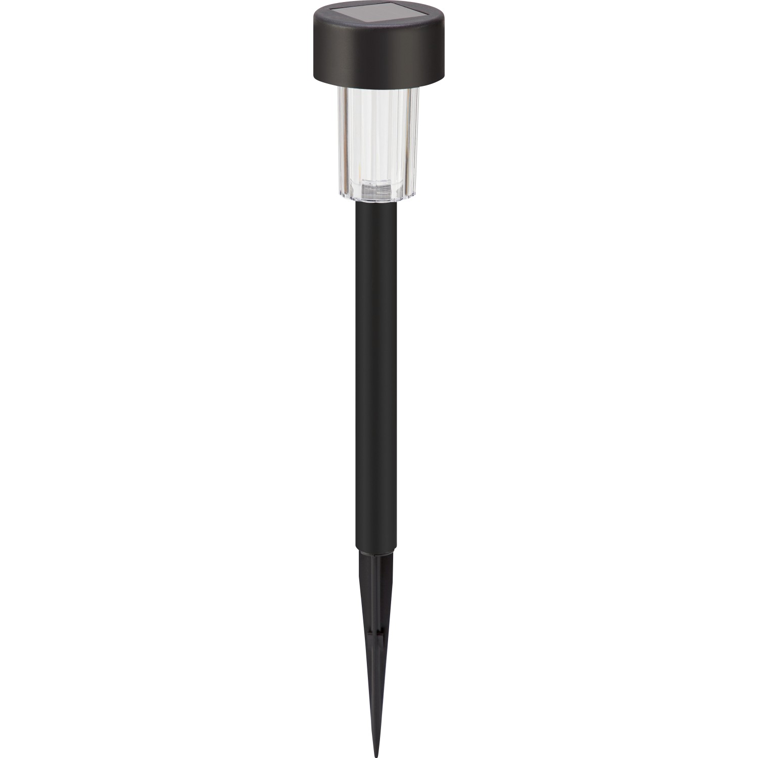 BWO LED solární svítidlo SOLAR plast, černé/čiré, 0,06 W, 5,5 x 40 x 5,5 cm