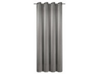 Závěs s kroužky, antracitový, 240 x 140 cm