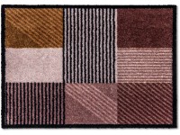 Schöner Wohnen Rohožka před dveře Manhattan, geomix kaštan./růž., 50 x 70 cm