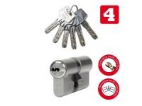 Richter Czech EURO XSTAR Bezpečnostní vložka 30/35, 6 klíčů, matný nikl