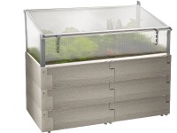 JUWEL Vyvýšený záhon Timber Kombi-Set 130 x 60 x 90/100 cm