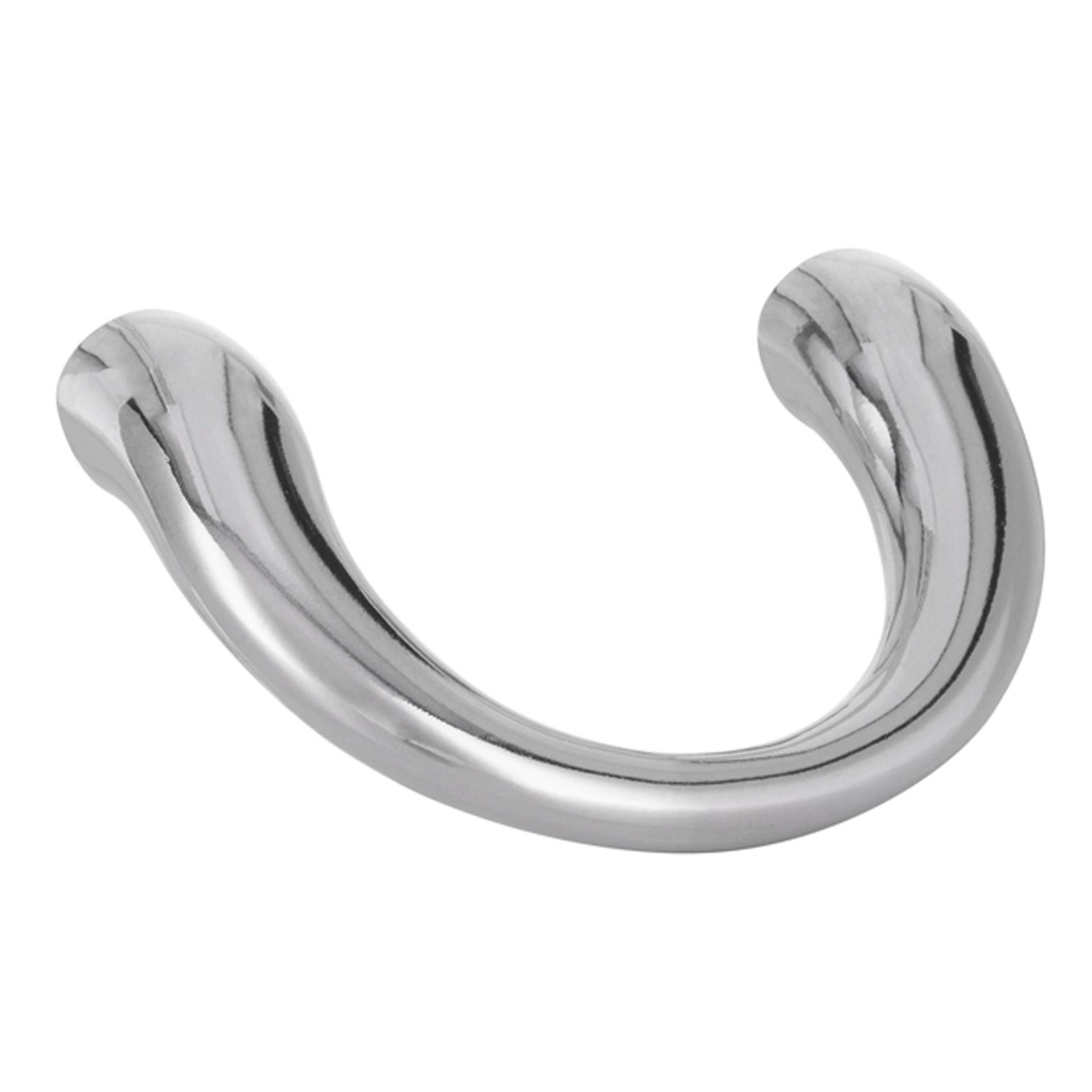 Nábytková úchytka, lesklý chrom 40 x 22 x 18 mm